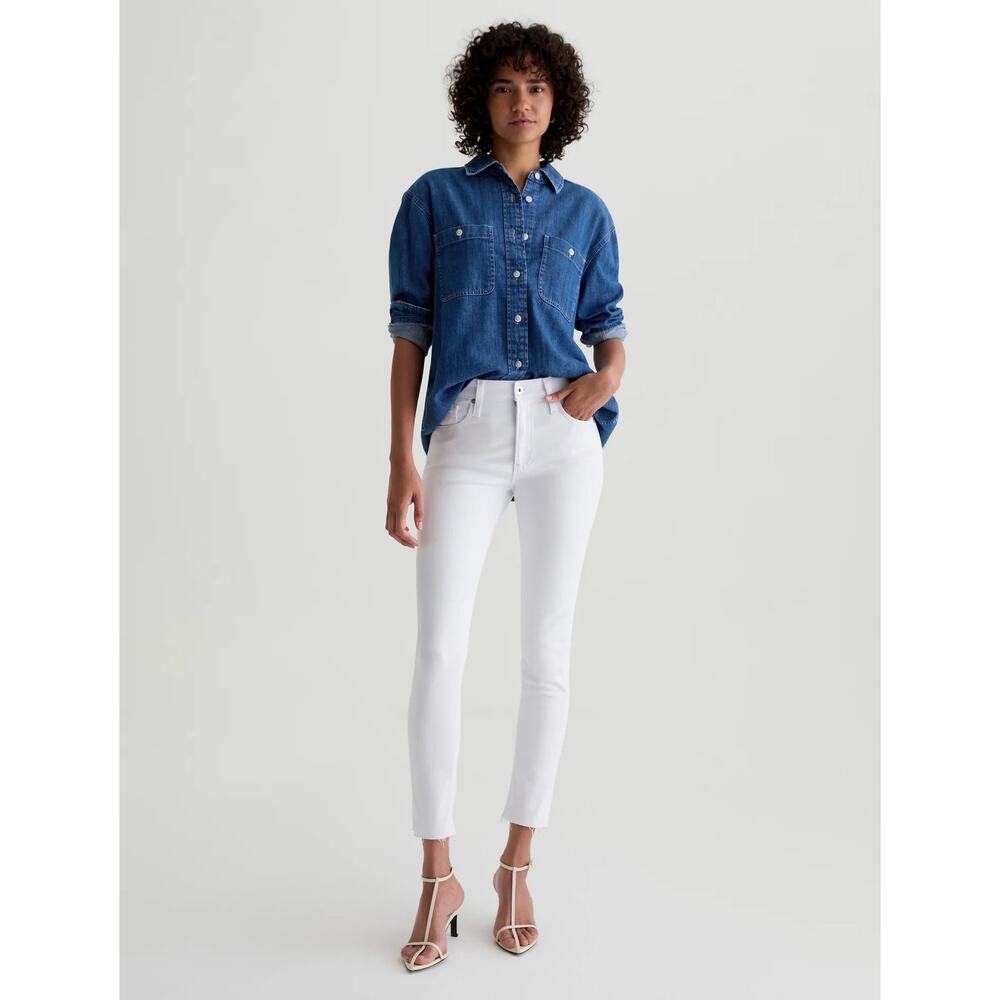 AG Adriano Goldschmied White Skinny Jeans